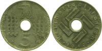 Deutschland 5 Pfennig 5 Pfennige Reichskreditkasse 1940 B fast vorzüglich J618 -