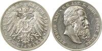 Deutschland 2 Mark 2 Mark Heinrich XXII 1899 A Reuss vz/stgl aus Erstabschlag Heinrich XXII -