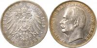 Deutschland 5 Mark 5 Mark Baden Friedrich II 1913 G vz+ goldene Patina J 040 Friedrich II -