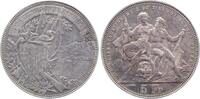 Schweiz Schützentaler Schützenthaler Schweiz Schweiz Lugano 1883 vz/stgl schöne Patina -
