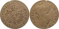 Franreich 1 Ecu 1 Ecu 1784 Frankreich Münzzeichen Q = Perpignan ss Patina Lud XVI -