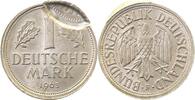 Deutschland 1 DM Fehlprägung 1 DM 1963 F J 385 Unikat 2. Prägung -