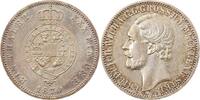 Deutschland Taler Taler Mecklenburg-Strelitz 1870 Kahnt 295 f prfr / f prfr Friedrich Wilhelm -