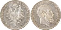 Deutschland 2 Mark 2 Mark Hessen Ludwig IV Hessen1888 A vz/stgl aus EA J 68 Ludwig IV -