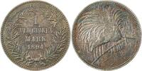 Neu Guinea 1 Mark 1 Mark Neu-Guinea 1894 A vz+ herrliche Patina Erstabschlag -