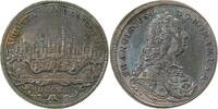 Deutschland 0,25 Taler 0,25 Taler Augsburg 1745 Forster 559 vz+ herrliche Patina Franciscus -