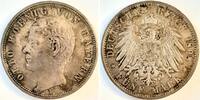 Deutschland 5 Mark 5 Mark Bayern Otto 1898 D vz/stgl winzige Krätzerchen Otto -