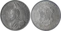 Deutschland 2 Rupien 2 Rupien Deutsch Ost-Afrika 1893 Patina TOP win Randfehler Wilhelm II -