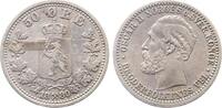 Norwegen 50 Öre 50 Öre Norwegen 1880 SS+ sehr selten Oscar II -