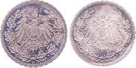 Deutschland 50 Pfennig 50 Pfennig Gestaltungsprobe Münzzeichen : A, Silber, mit Riffelrand -