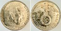 Deutschland 2 Reichsmark 2 Reichsmark Hindenburg 1936 G VZ/STGL -
