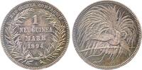 Deutschland 1 Mark 1 Mark Neu-Guinea 1894A prfr/st Erstabschlag -