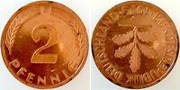 Deutschland 2 Pfennig 2 Pfennig 1975G S180. fast stgl ! -