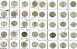 Deutschland 5 Deutsche Mark Konvolut komplette Sammlung 5 Mark J 387 1951-1974 inkl 58J -
