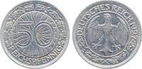 Deutschland 50 Reichspfennig 50 Reichspfennig 1927 E J 324 vz/stgl min. Randfehlerchen -