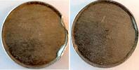 Deutschland 5 Pfennig 5 Pfennig Rohling DDR J1502/09, 2 x angeprägt -