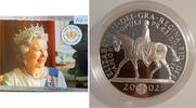 Großbritannien 5 Pfund UK 5 Pfund 2002 Royal Golden Jubilee Queen on horse Elisabeth II -