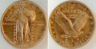 USA 1 Quarter Dollar 25 Cent Quarter Dollar USA 1918 S San Francisco Adler ss/vz -