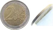 Deutschland 2 Euro Fehlprägung 2 Euro 2002 F ohne Randinschrift -