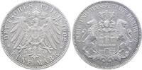 Deutschland 5 Mark 5 Mark Hamburg 1902 J ss/vz J 65 -
