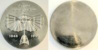Deutschland 5 Mark Probe 5 Mark DDR Lilienthal Aluminium Abschlag 1973 -