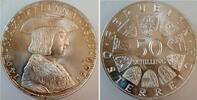 Österreich 50 Schilling 50 Schilling Österreich 1969 Maximilian I stgl fein KM 99 -