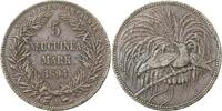 Neu Guinea 5 Mark 5 Mark Neu-Guinea 1894 A J 707 sehr schön viele Kratzer -