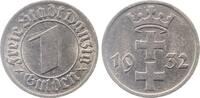 Deutschland 1 Gulden 1 Gulden 1932 Danzig vorzüglich Gdansk D15 -