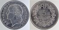 Frankreich 5 Francs 5 Francs 1949 Aluimium Stgl. TOP Frankreich -
