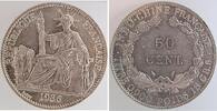 Französische Indo-China 50 Cent 50 Cent 1936 Französische Indo-China vz/stgl TOP KM 4a.2 -