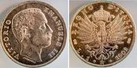 Italien 1 Lira 1 Lira Italien 1902 Vittorio Emmanuel prägefrisch TOP ! -