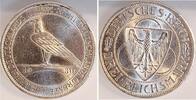 Deutschland 3 Mark 3 Reichsmark Rheinlande Räumung 1930 F vz/stgl+ -