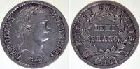 Frankreich 0,5 Franc 0,5 Franc Demi Franc 1810 A Napoleon ss/vz -