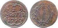 Schweiz 1 Angster 1 Angster Luzern 1790, ss/vz -
