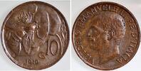 Italien 10 Centesimi 10 Centesimi Vittorio Italien 1919 etwas unsauberer Rand Vittorio Emanuele III -