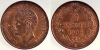 Italien 2 Centesimi 2 Centesimi s. Victorio Emanuele 1906 R Originalfarbe TOP Victorio Emanuele III -