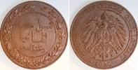 Deutschland 1 Pesa 1 Pesa 1890 vz, Bronze, Deutsch Ost Afrika -