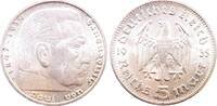 Deutschland 5 Reichsmark 5 Reichsmark Paul Hindenburg 1935 E vz/st J 360 -