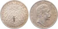 Deutschland 5 Mark 5 Mark 1892 A Preussen vz/stgl mit kleinem Fleck Wilhelm II -