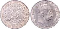 Deutschland 5 Mark 5 Mark Sachsen 1904 E vz+ Rückseite vz/stgl J 130 Georg -