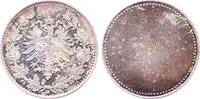 Deutschland 50 Pfennig Probe der Wappenseite 50 Pfennig 1877 D einseitig Sillber -