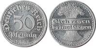 Deutschland 50 Pfennig Probe 50 Pfennig 1922 A mit 6 Erhöhungen am Rand J 301 -