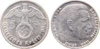 Deutschland 5 Reichsmark 5 Reichsmark Hindenburg 1939G vz -