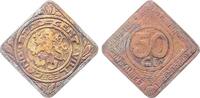 Deutschland 50 Ct 50 Cent 1915 Gent NICHT VERDREHT, extrem selten -