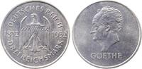 Deutschland 3 Reichsmark 3 Reichsmark Goethe 1932 F J 350 -