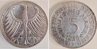 Deutschland 5 Mark 5 DM 1958J J 387 ss/vz inklusive Expertise -