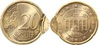 Deutschland 20 Cent Fehlprägung 20 Cent 2014 D Doppelprägung ! Unikat -
