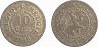 Belgien 10 Cent 10 Cent 1916 Belgien niederländische und franz. Schrift -