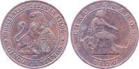 Spanien 5 Centimos 5 Centimos 1870 Spanien, ca. SS -