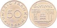 Deutschland 50 Franken 50 Franken Saarland 1954 JN 803 -